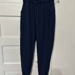 Lululemon navy blue high waisted joggers